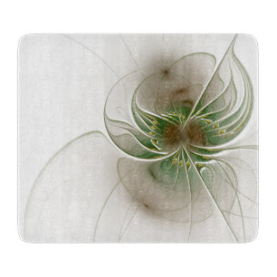 Soft and tenderderness Fraktal Fantasy Blume Schneidebrett