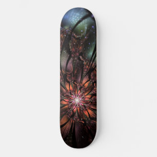 Soft and tenderderness Fraktal Fantasy Blume Skateboard