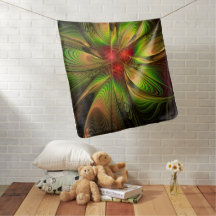 Soft and tenderness fractal fantasy flowers