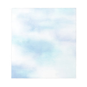 Soft Aqua Blue Sky Notizblock