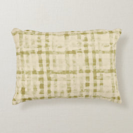 Soft Beigi, Khaki Checkered Pattern,Simple, Modern Dekokissen