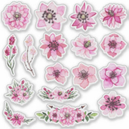Soft Blossom Floral Collection Aufkleber
