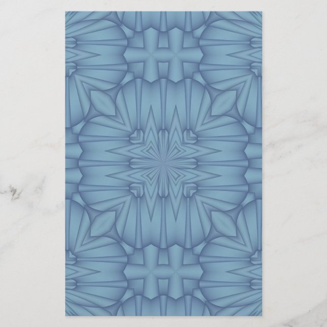 Soft Blue Tracery #3 (Vorderseite)