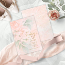 Soft Blush Rose Wedding ID828