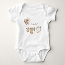 Soft Boho Neutral Baby Kleidung Babydusche Strampler