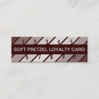 Soft-Bretzel-Treuekarte (Retrograde)