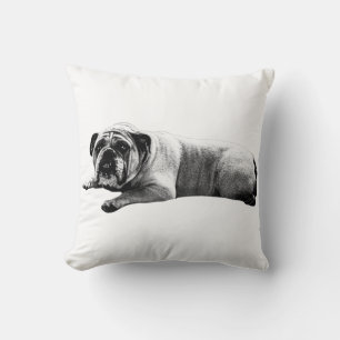 Soft Bulldog Erholung Kissen