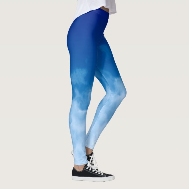 Soft Cloud Deep Sky Leggings (Rechts)