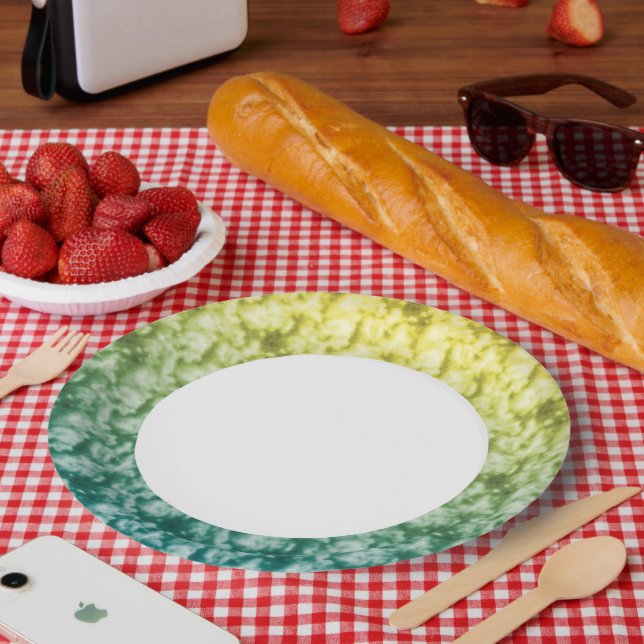 Soft Clouds 1 Pappteller (Picknick)