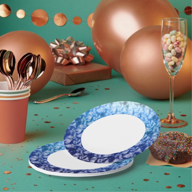 Soft Clouds 7 Pappteller (Multi)