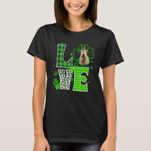 Soft Coat Wheaten Terrier Kleeblatt Irish St Patr T-Shirt