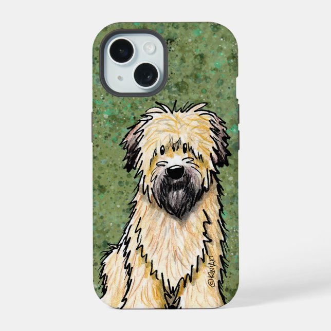 Soft Coat Wheaten Terrier Phone Case iPhone 15 Hülle (Rückseite)