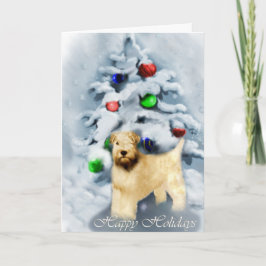 Soft Coat Wheaten Terrier Weihnachten