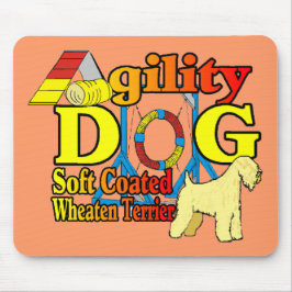 Soft_Coated_Wheaten_Terrier_Agility Mousepad
