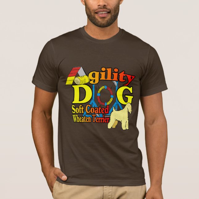 Soft_Coated_Wheaten_Terrier_Agility T-Shirt (Vorderseite)
