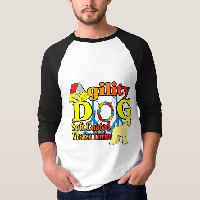 Soft_Coated_Wheaten_Terrier_Agility T-Shirt (Vorderseite)