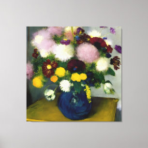 Soft Color Blume Bouquet Art Leinwanddruck