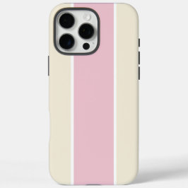 Soft Color Vertical Stripe Pattern Design iPhone 16 Pro Max Hülle