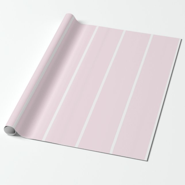 Soft Color Vertical Stripe Pattern Design Geschenkpapier (Ungerollt)