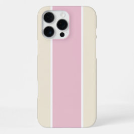 Soft Color Vertical Stripe Pattern Design iPhone 16 Pro Max Hülle