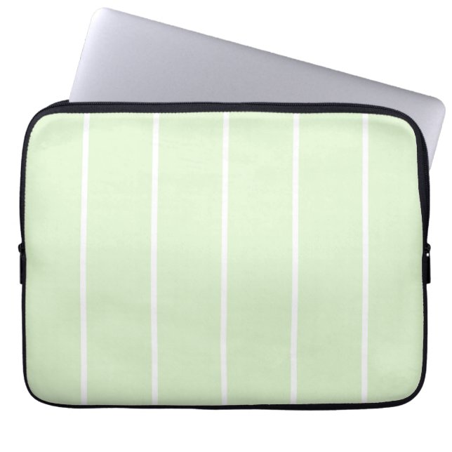 Soft Color Vertical Stripe Pattern Design Laptopschutzhülle (Vorderseite)