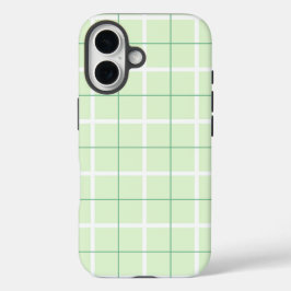 Soft Color Vertical Stripe Pattern Point Design iPhone 16 Hülle