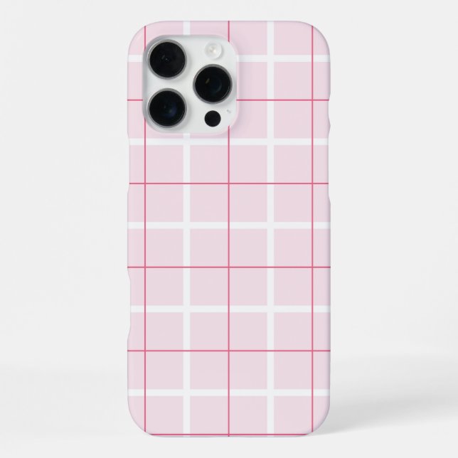 Soft Color Vertical Stripe Pattern Point Design iPhone Hülle (Rückseite)