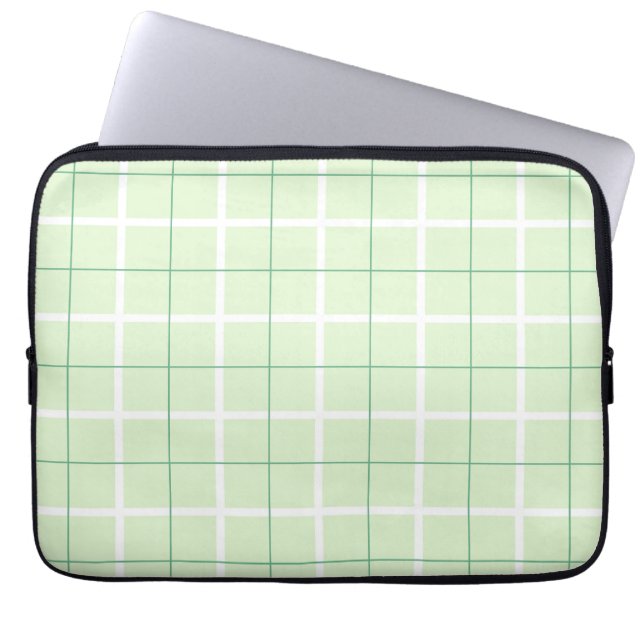 Soft Color Vertical Stripe Pattern Point Design Laptopschutzhülle (Vorderseite)