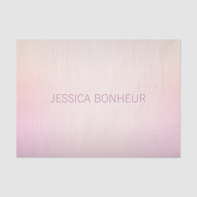 Soft Colors Fading Ombre Seidenpapier (Vorderseite)