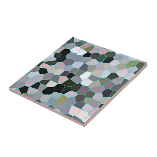 Soft Colors Honeycomb Mosaik Keramik Tile - Modern Fliese (Seite)