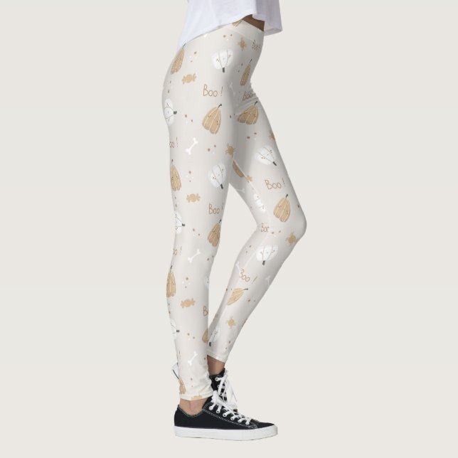 Soft Cosy Halloween Leggings (Rechts)