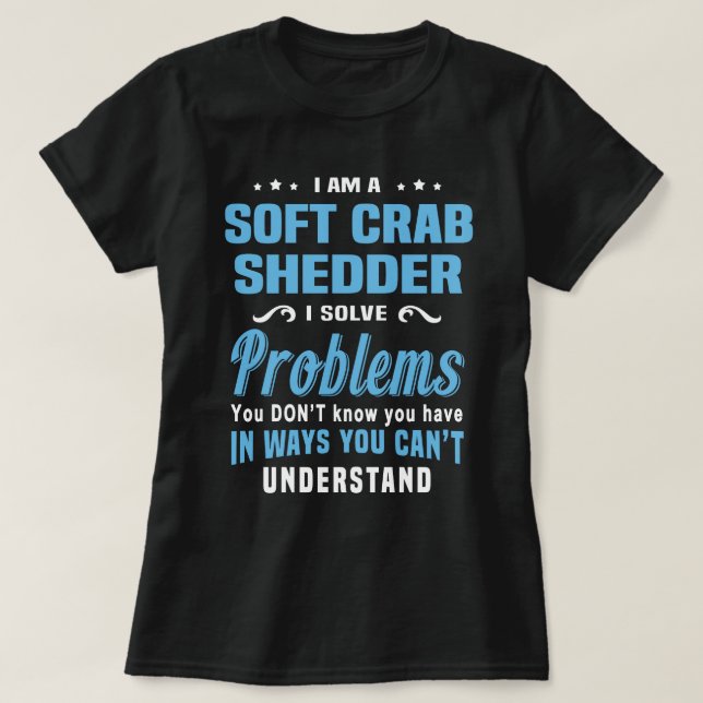 Soft Crab Shedder T-Shirt (Design vorne)