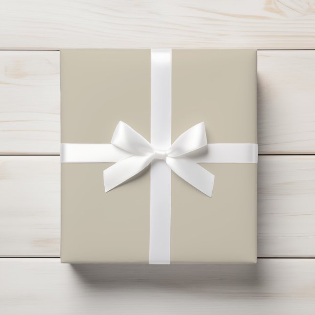 Soft Creamy Pistachio Beige Geschenkpapier (Von Creator hochgeladen)