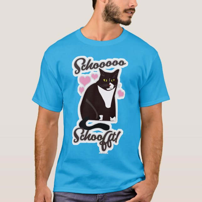 Soft Cudly Pet Cat Fun Liebe Slogan T-Shirt (Vorderseite)