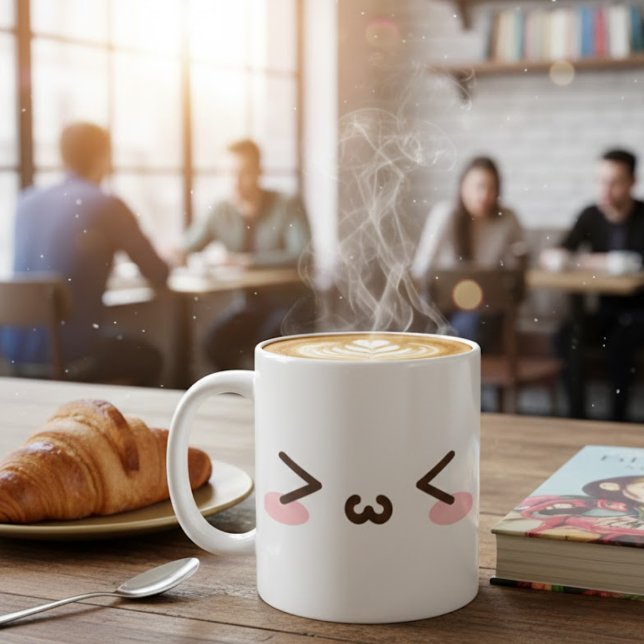 Soft Cute Character Style Kaffeetasse (Von Creator hochgeladen)