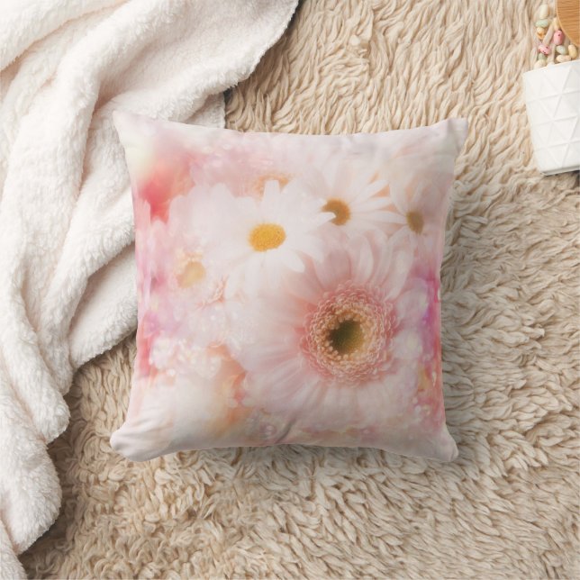 Soft Daisies Throw Kissen (Decke)