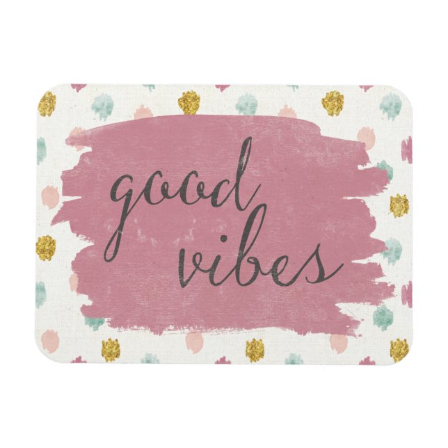 Soft Deko IV | Good Vibes Magnet (Horizontal)