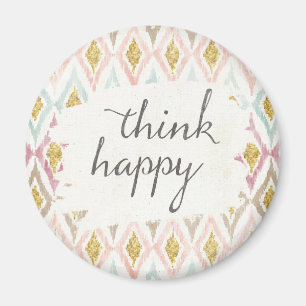 Soft Deko V   Think Happy Magnet