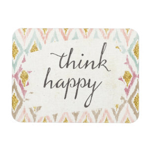 Soft Deko V   Think Happy Magnet