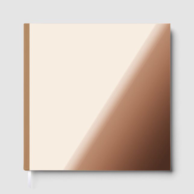 Soft Dusty Rose Pink Background – Wedding Gästebuch (Vorderseite)