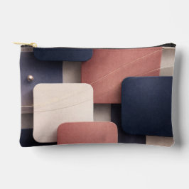 Soft edged-cubes with metallic accents AI art  Zubehörtasche