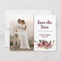 Soft Elegante Rose Burgundy Cream Frame