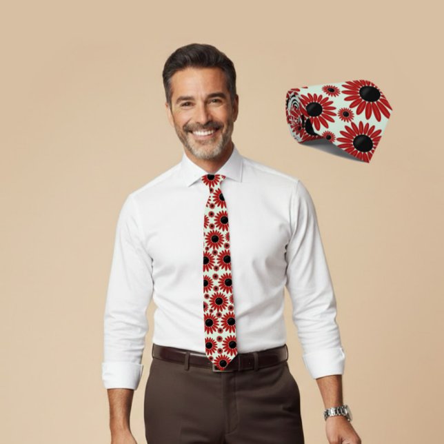 Soft Empress Florals Velvet Krawatte (Von Creator hochgeladen)