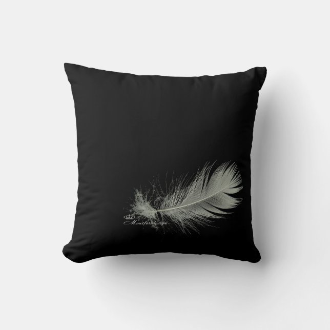 Soft Feather Elegance Kissen (Vorderseite)