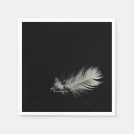Soft Feather Elegance Serviette