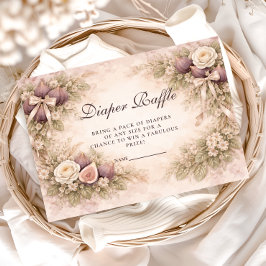 Soft Fig Garden Diapper Raffle Begleitkarte