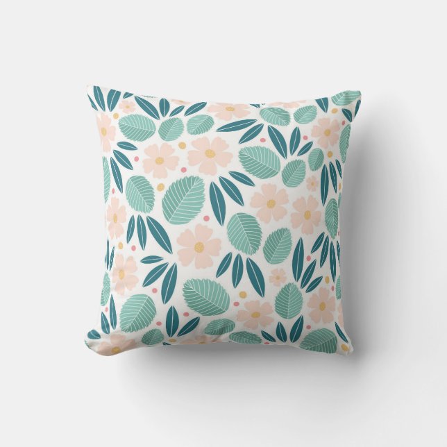 Soft Floral Elegante Kissen (Vorderseite)