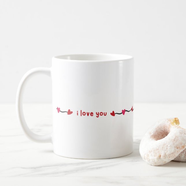 Soft Girl Ästhetik Coquette Tasse (Mit Donut)