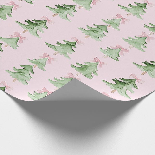 Soft Girly Christmas Geschenkpapier (Ecke)