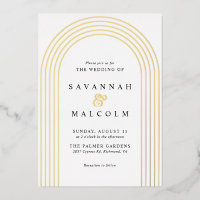 Soft Glam | Einfache Hochzeit mit weißem und golde